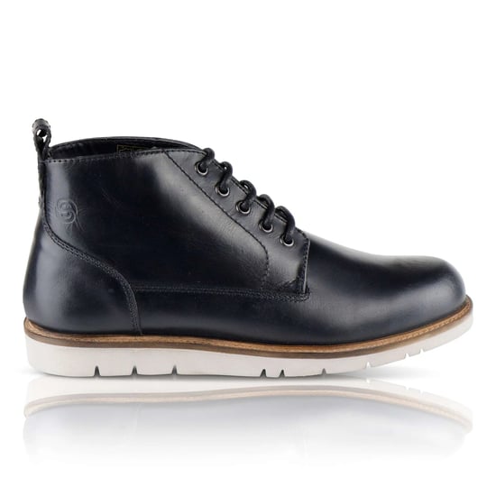 Silver Street London ALDERMAN Mens Boots Black - Image 1