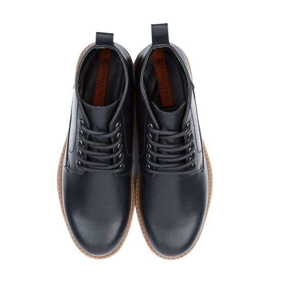 Silver Street London ALDERMAN Mens Boots Black - Image 2