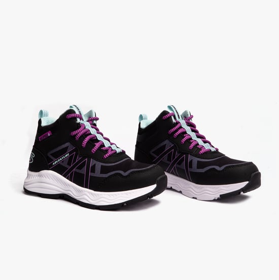 303417L/BKAQ ADVENTURE BLITZ - FUN PURSUIT Girls Sport Black/Aqua - Image 3