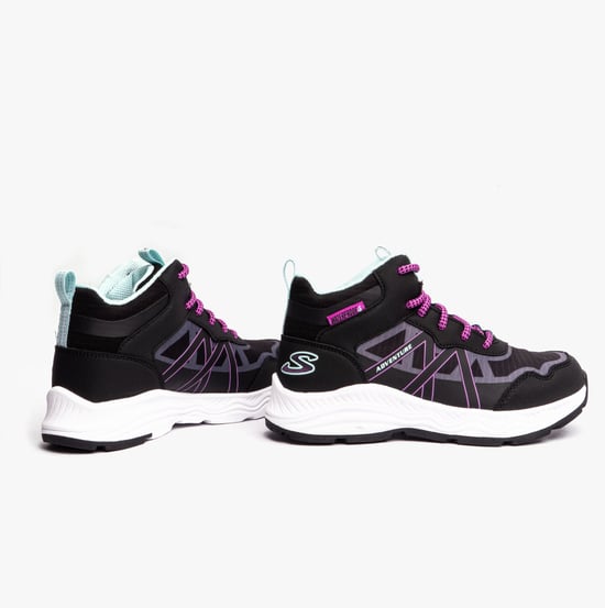 303417L/BKAQ ADVENTURE BLITZ - FUN PURSUIT Girls Sport Black/Aqua - Image 2