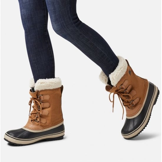 Sorel WINTER CARNIVAL Womens Waterproof Boots Camel Brown - Image 4
