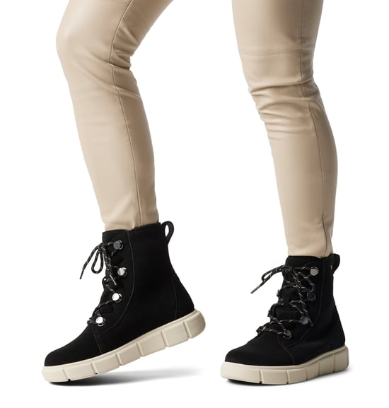 Sorel EXPLORER III JOAN Womens Winter Boots Black - Image 1