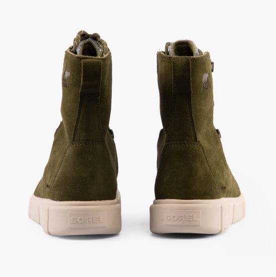 Sorel EXPLORER III JOAN Womens Winter Boots Green - Image 6