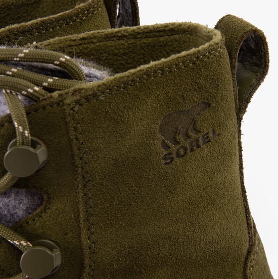 Sorel EXPLORER III JOAN Womens Winter Boots Green - Image 5