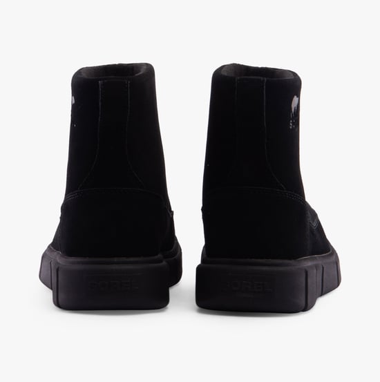 Sorel EXPLORER III SLIP-ON Womens Winter Boots Black - Image 4