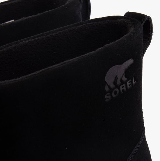 Sorel EXPLORER III SLIP-ON Womens Winter Boots Black - Image 6