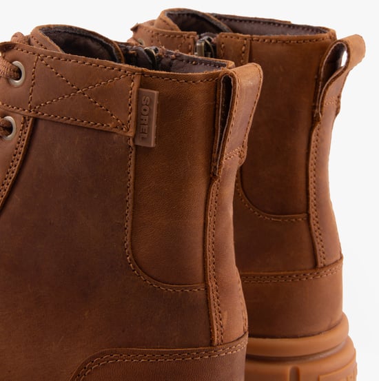 Sorel EXPLORER STRT LACE Womens Boots Brown - Image 6