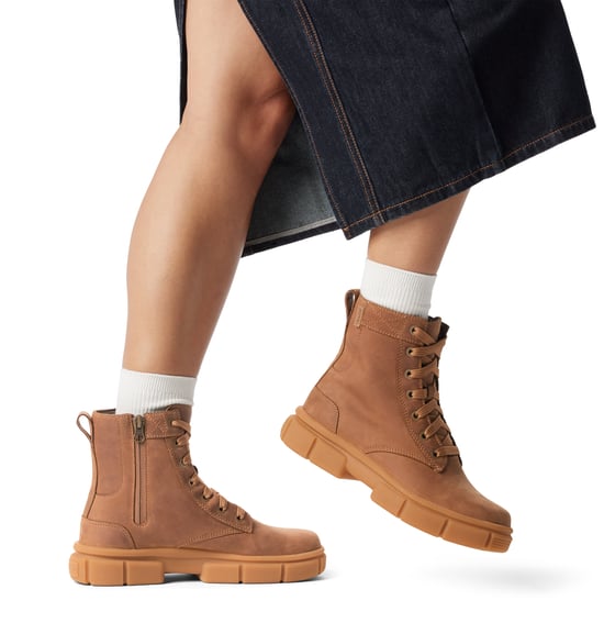 Sorel EXPLORER STRT LACE Womens Boots Brown - Image 1