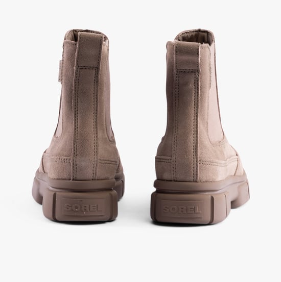 Sorel EXPLORER STRT Womens Chelsea Boots Brown - Image 3