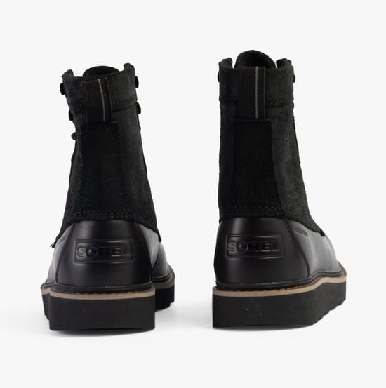 Sorel SLABTOWN 62' CARIBOU Mens Boots Black - Image 3
