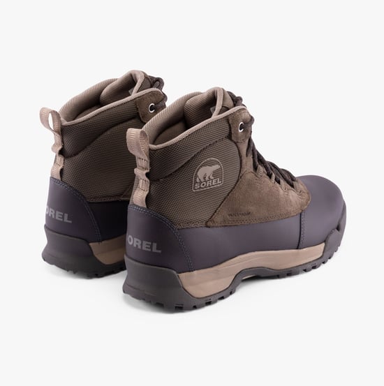 Sorel BUXTON LITE LACE PLUS Mens Winter Boots Brown - Image 5