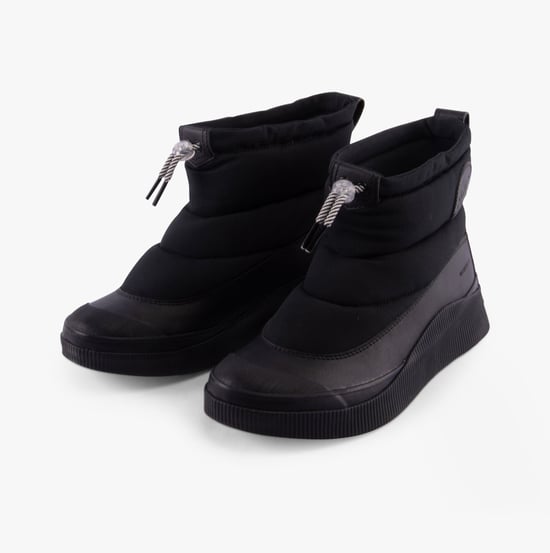 Sorel OUT N ABOUT IV PUFFY Womens Winter Boots Black - Image 4