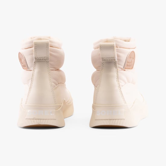 Sorel OUT N ABOUT IV PUFFY Womens Winter Boots Beige - Image 3