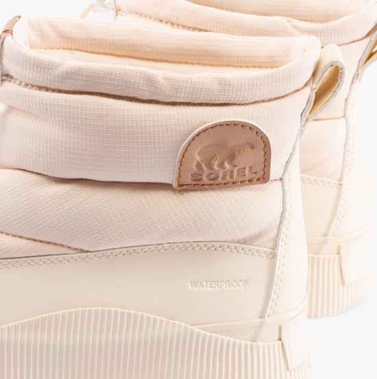 Sorel OUT N ABOUT IV PUFFY Womens Winter Boots Beige - Image 6