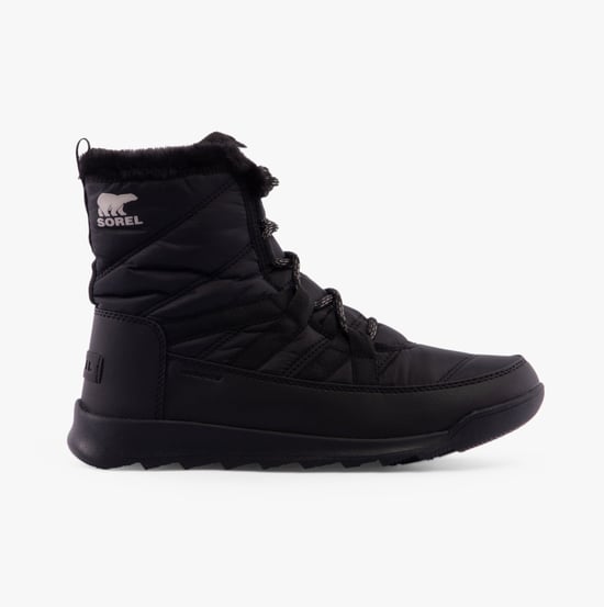 Sorel WHITNEY II PLUS LACE Womens Winter Boots Black - Image 2