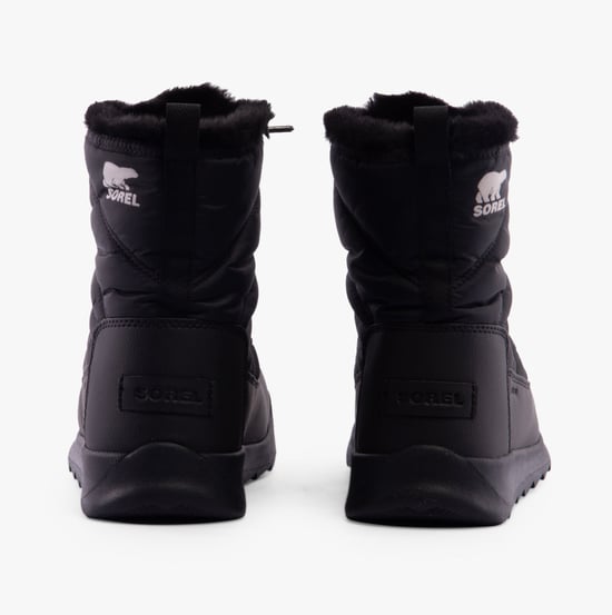 Sorel WHITNEY II PLUS LACE Womens Winter Boots Black - Image 4