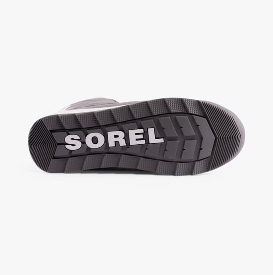 Sorel WHITNEY II PLUS LACE Womens Winter Boots Grey - Image 3