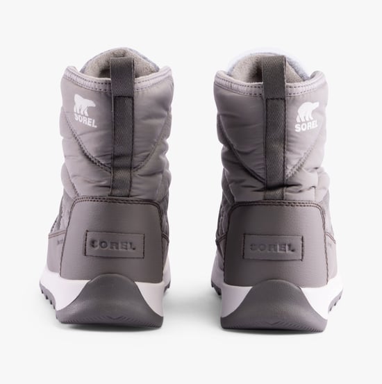 Sorel WHITNEY II PLUS LACE Womens Winter Boots Grey - Image 4