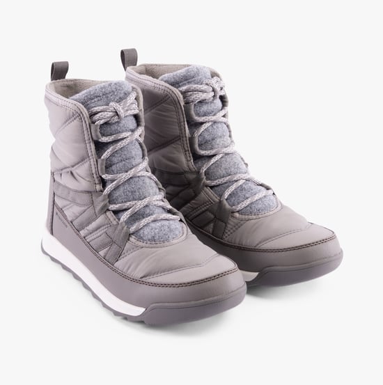 Sorel WHITNEY II PLUS LACE Womens Winter Boots Grey - Image 2