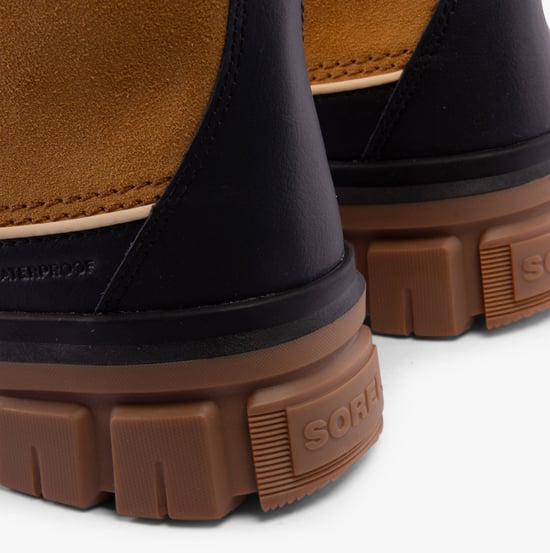 Sorel TORINO V Womens Winter Boots Curry/Black - Image 5