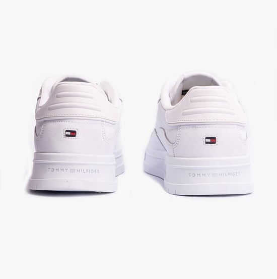 Heren SUPERCUP Striped Leren Sneakers Wit - Image 5