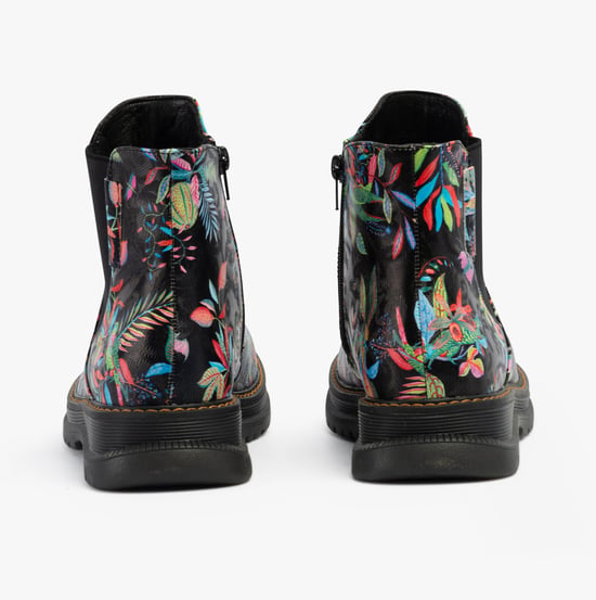 Westland PEYTON 02 Womens Boots Black Print - Image 4