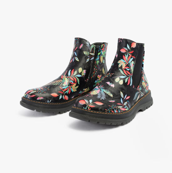 Westland PEYTON 02 Womens Boots Black Print - Image 2