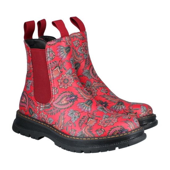 Westland PEYTON 05 Womens Boots Red Print - Image 4