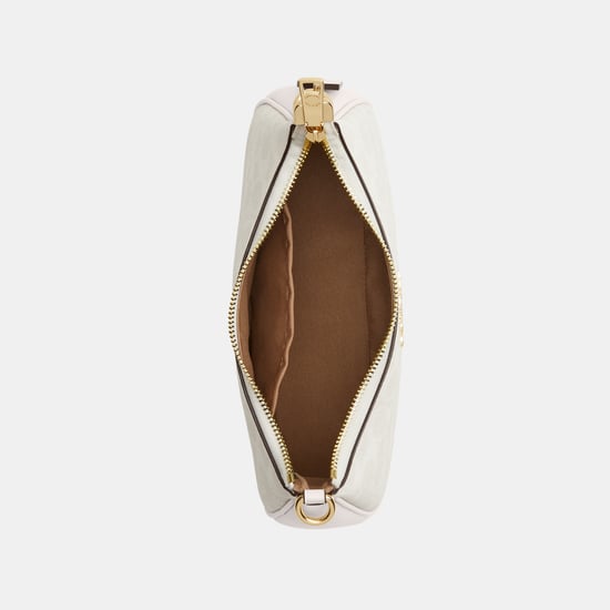 Teri Shoulder Bag in Signature Canvas with Chain Strap - Image 3