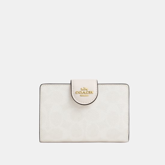Medium Corner Zip Wallet in Signature Canvas - Image 1