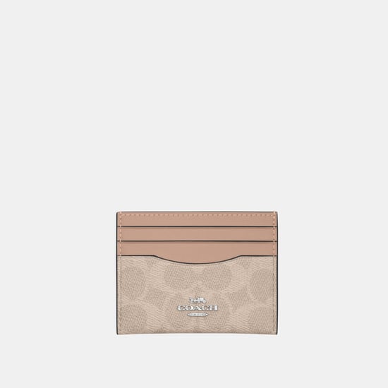 Slim ID Card Case in Signature Canvas - Image 1