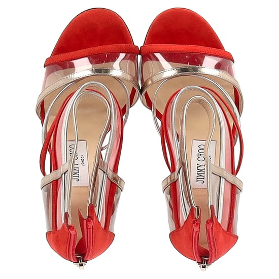 Jimmy Choo Maitai Sandals in Red Suede - Image 5