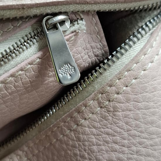 Mulberry Hobo Shoulder Bag in Pale Pink Leather - Image 6