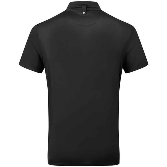 Premier Mens Essential Coolchecker Short-Sleeved Chef Shirt (Black) - Image 2