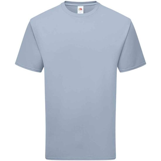 Fruit of the Loom Katoenen uniseks T-shirt voor volwassenen (Mineraalblauw) - Image 1
