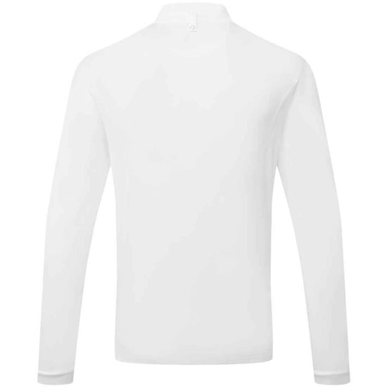 Premier Mens Essential Coolchecker Long-Sleeved Chef Shirt (White) - Image 2