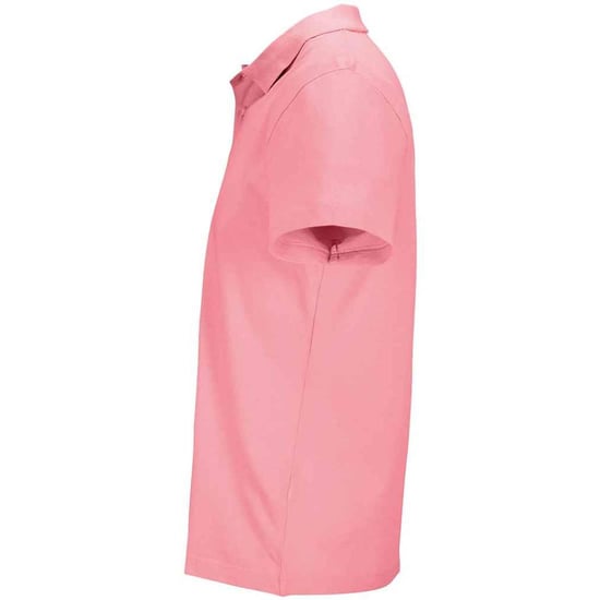 SOLS Unisex Adult Pulse Pique Polo Shirt (Candy Pink) - Image 3