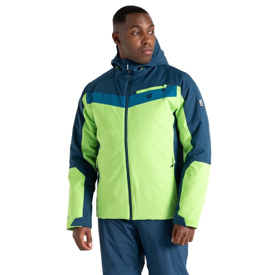 Dare 2B Heren Eagle II Ski jas (Maanlicht Denim/Groene Flash) - Image 4