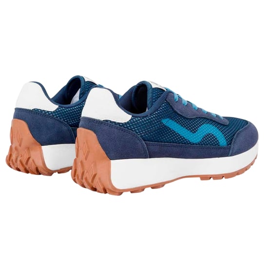 Regatta Herrar Marine Heritage Suede Trainers (Marin/Coronet Blue) - Image 2
