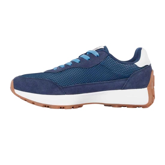 Regatta Herrar Marine Heritage Suede Trainers (Marin/Coronet Blue) - Image 3