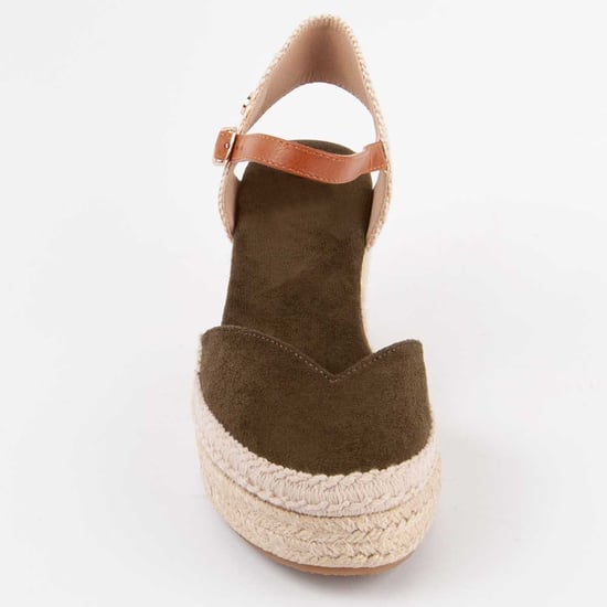 Montevita Espadrilles Met Sleehak Esparteo2 Groen - Image 3