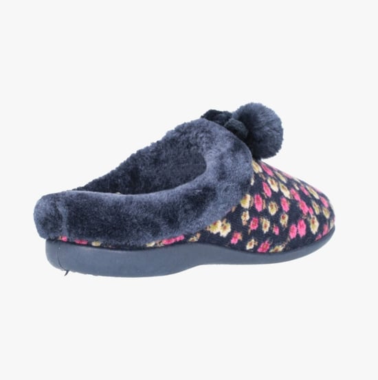 Mirak CHABILIS Womens Textile Mule Slippers Floral - Image 2