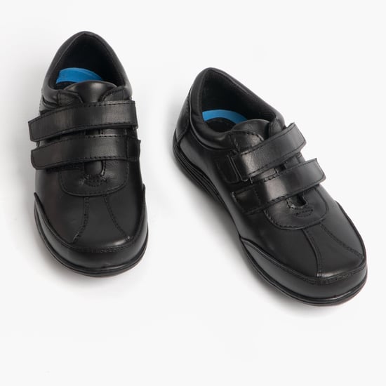 BILLY Boys Leather School Shoes Black - Image 2