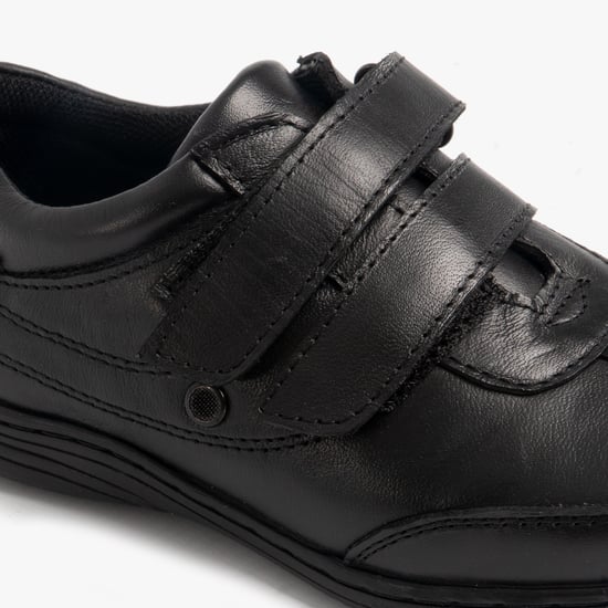 BILLY Boys Leather School Shoes Black - Image 6