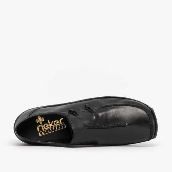 L1751-00 Ladies Slip-On Shoes Black - Image 4