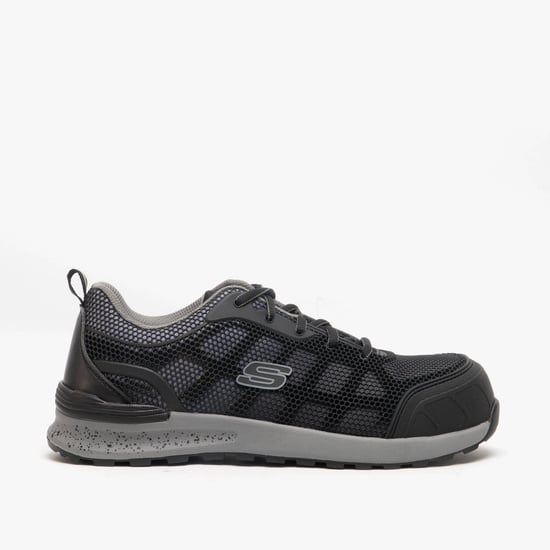 BULKLIN - LYNDALE Ladies Safety Trainers Black/Grey - Image 1
