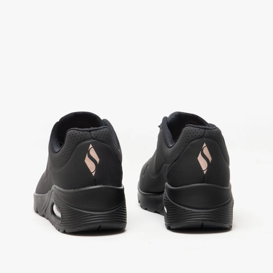 UNO STAND ON AIR Ladies Trainers Black - Image 5