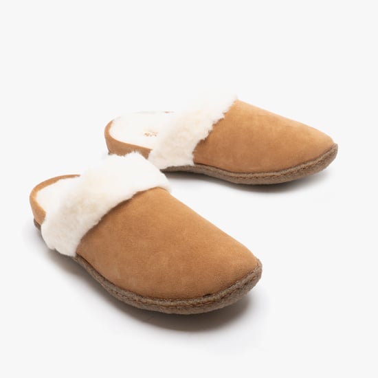 Sorel NAKISKA SLIDE II Womens Mule Slippers Camel Brown - Image 3