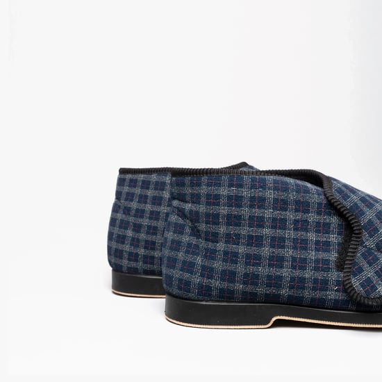 GBS KESWICK Mens Boot Slippers Navy - Image 5