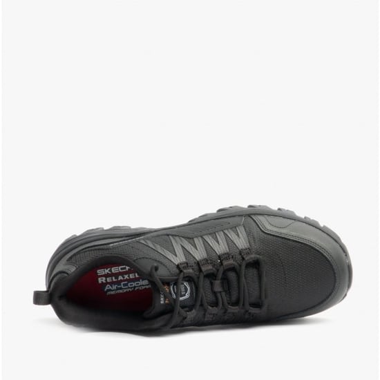 FANNTER Mens Slip Resistant Trainers Black - Image 3
